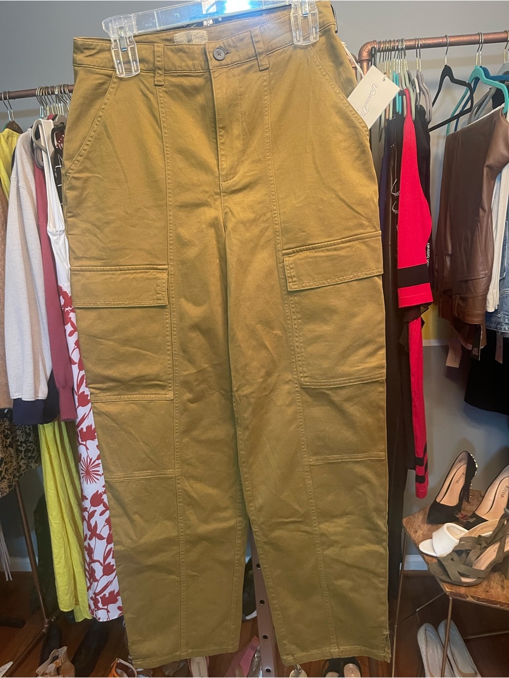 Women’s Olive Green Cargo Pants